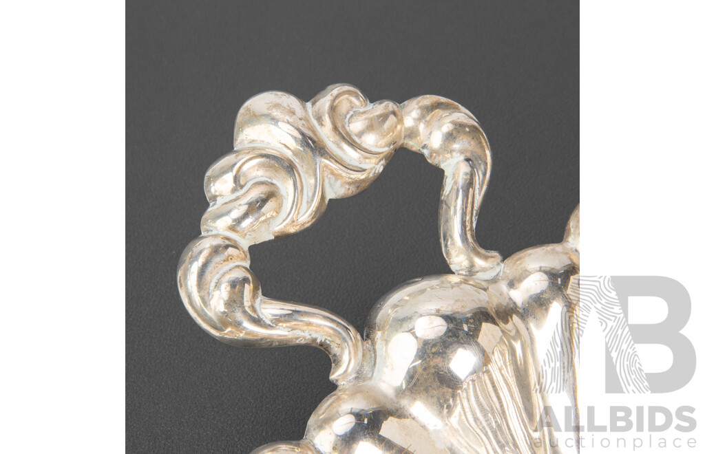 Austrian Silver Repousse Fruit Bowl