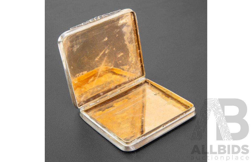 Vintage Women's Silver Cigarette Case