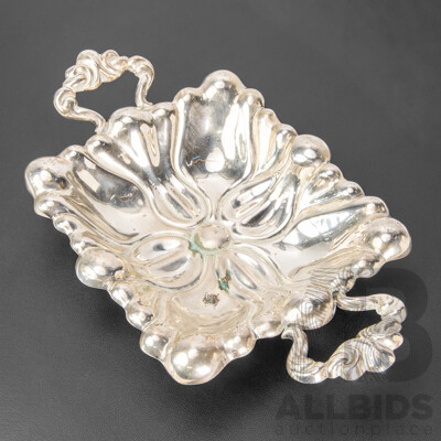 Austrian Silver Repousse Fruit Bowl
