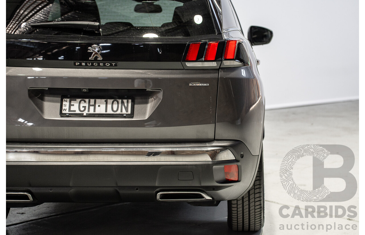 06/2020 Peugeot 3008 GT Line P84 MY20 4D Wagon Grey Turbo 1.6L