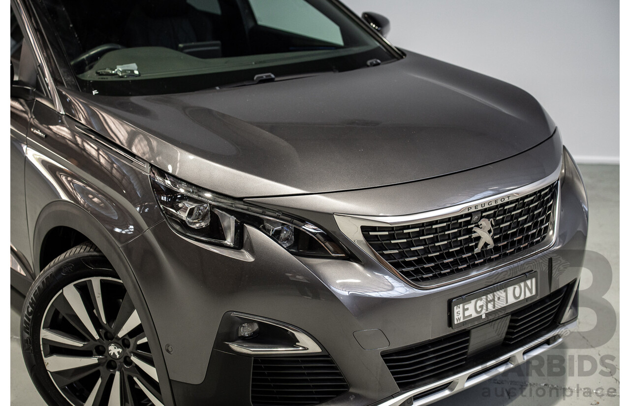 06/2020 Peugeot 3008 GT Line P84 MY20 4D Wagon Grey Turbo 1.6L
