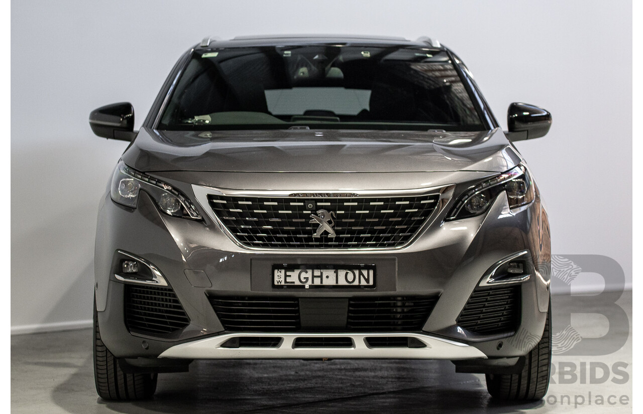 06/2020 Peugeot 3008 GT Line P84 MY20 4D Wagon Grey Turbo 1.6L