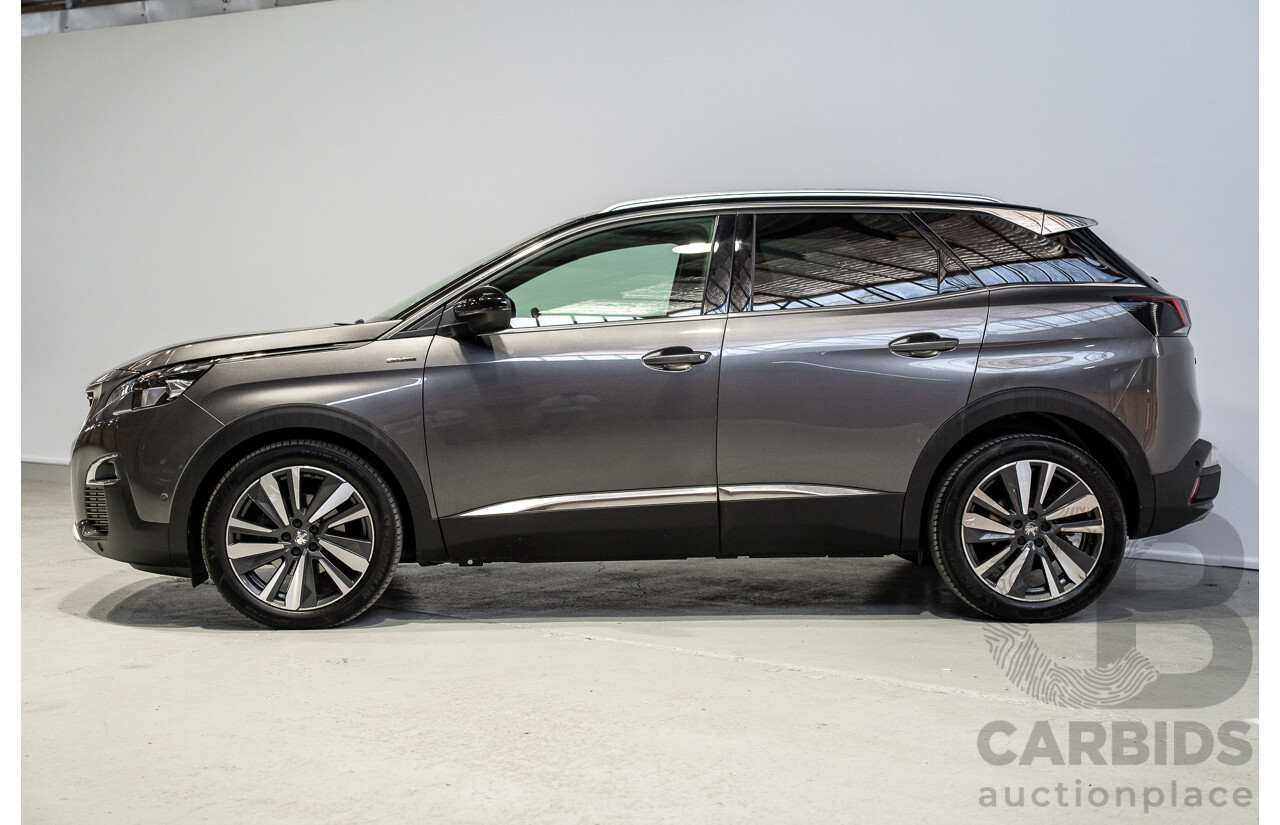 06/2020 Peugeot 3008 GT Line P84 MY20 4D Wagon Grey Turbo 1.6L