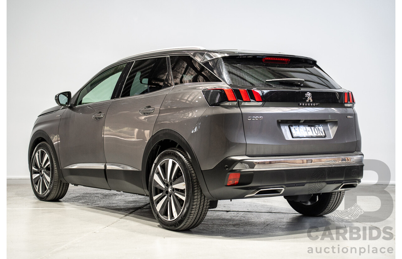 06/2020 Peugeot 3008 GT Line P84 MY20 4D Wagon Grey Turbo 1.6L