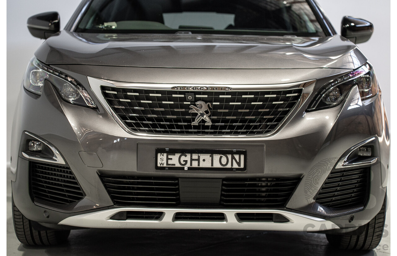 06/2020 Peugeot 3008 GT Line P84 MY20 4D Wagon Grey Turbo 1.6L