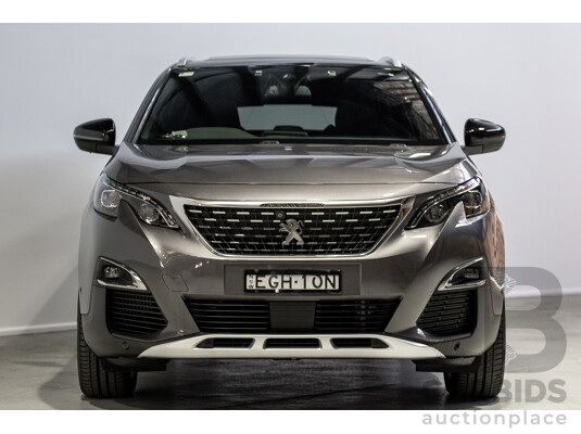 06/2020 Peugeot 3008 GT Line P84 MY20 4D Wagon Grey Turbo 1.6L