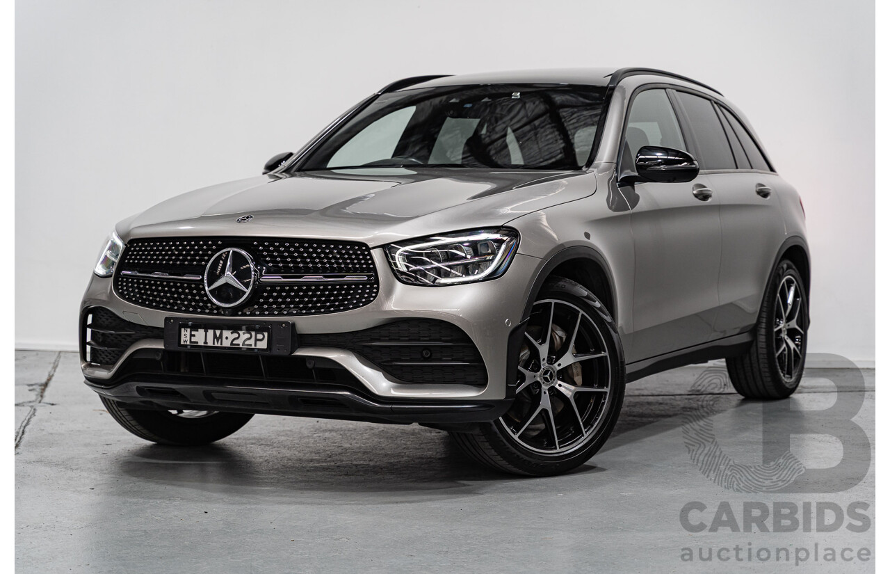 06/2020 Mercedes Benz GLC200 AMG Line X253 MY20.5 4D Wagon Mojave Silver Metallic Turbo 2.0L