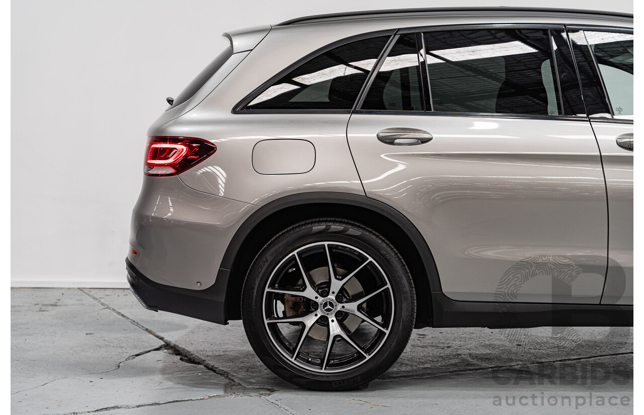 06/2020 Mercedes Benz GLC200 AMG Line X253 MY20.5 4D Wagon Mojave Silver Metallic Turbo 2.0L
