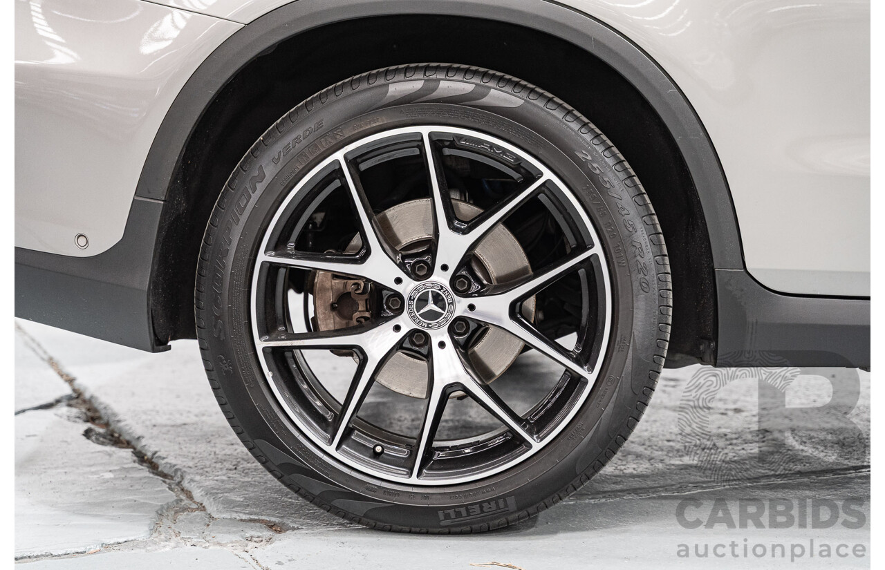 06/2020 Mercedes Benz GLC200 AMG Line X253 MY20.5 4D Wagon Mojave Silver Metallic Turbo 2.0L