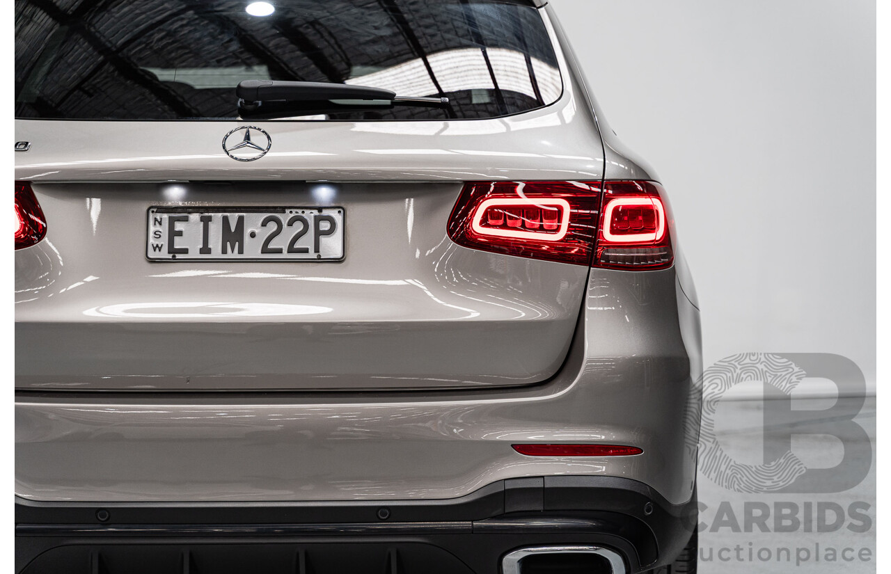 06/2020 Mercedes Benz GLC200 AMG Line X253 MY20.5 4D Wagon Mojave Silver Metallic Turbo 2.0L