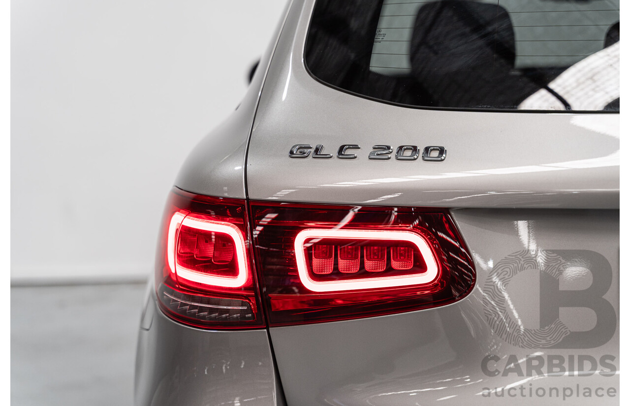 06/2020 Mercedes Benz GLC200 AMG Line X253 MY20.5 4D Wagon Mojave Silver Metallic Turbo 2.0L