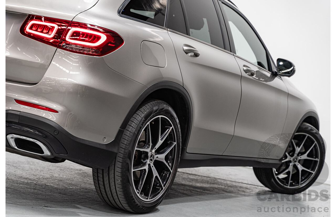 06/2020 Mercedes Benz GLC200 AMG Line X253 MY20.5 4D Wagon Mojave Silver Metallic Turbo 2.0L