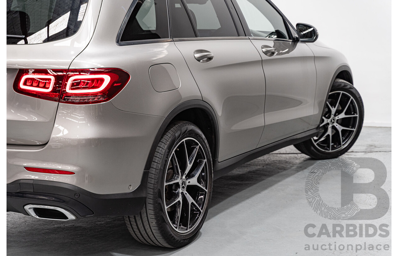06/2020 Mercedes Benz GLC200 AMG Line X253 MY20.5 4D Wagon Mojave Silver Metallic Turbo 2.0L