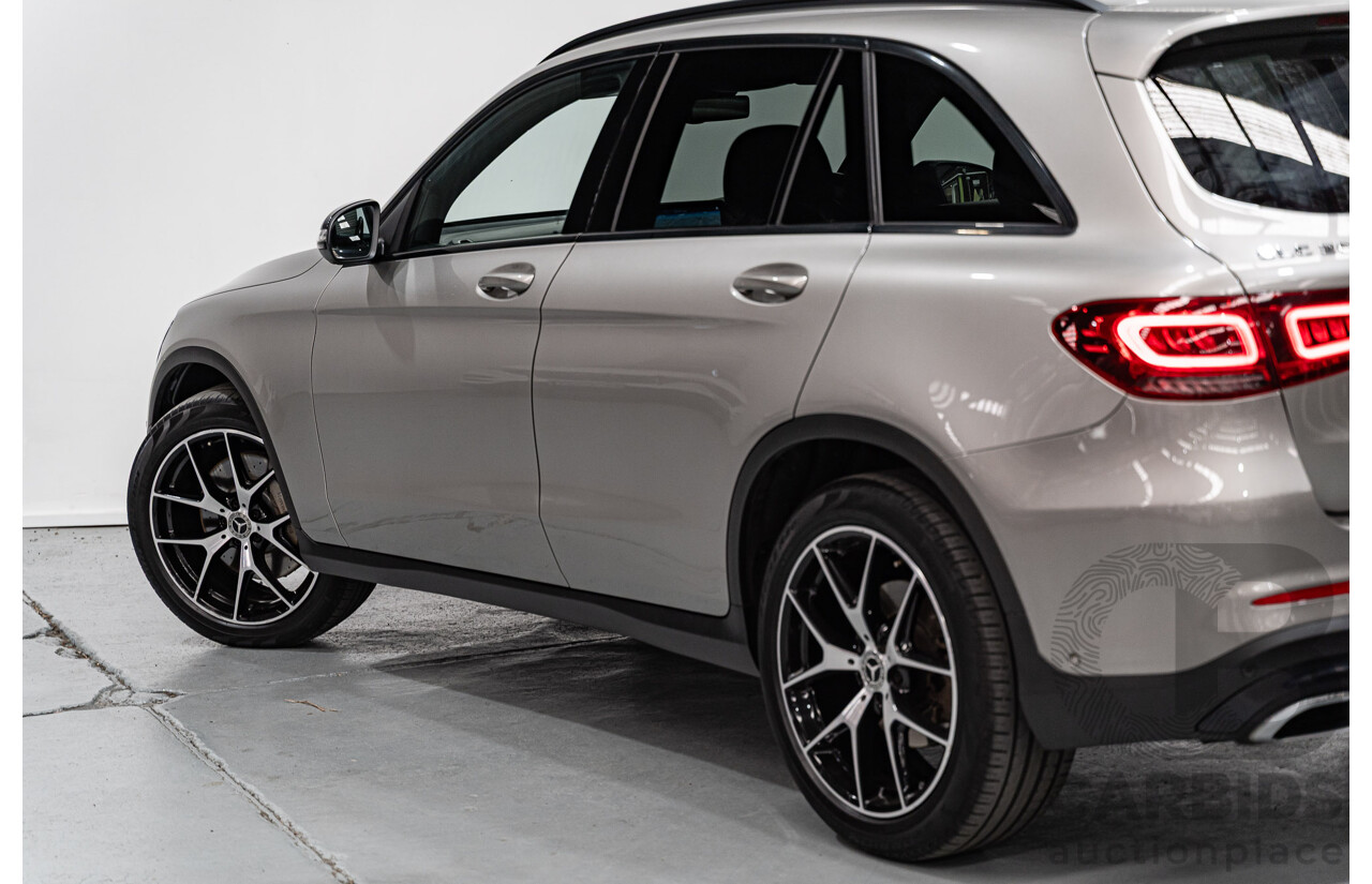 06/2020 Mercedes Benz GLC200 AMG Line X253 MY20.5 4D Wagon Mojave Silver Metallic Turbo 2.0L