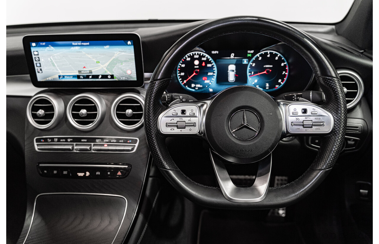 06/2020 Mercedes Benz GLC200 AMG Line X253 MY20.5 4D Wagon Mojave Silver Metallic Turbo 2.0L