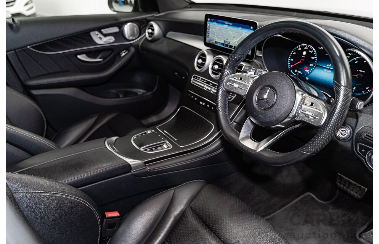 06/2020 Mercedes Benz GLC200 AMG Line X253 MY20.5 4D Wagon Mojave Silver Metallic Turbo 2.0L
