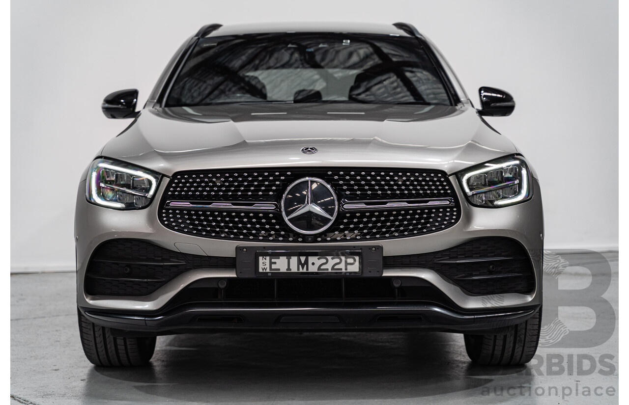 06/2020 Mercedes Benz GLC200 AMG Line X253 MY20.5 4D Wagon Mojave Silver Metallic Turbo 2.0L