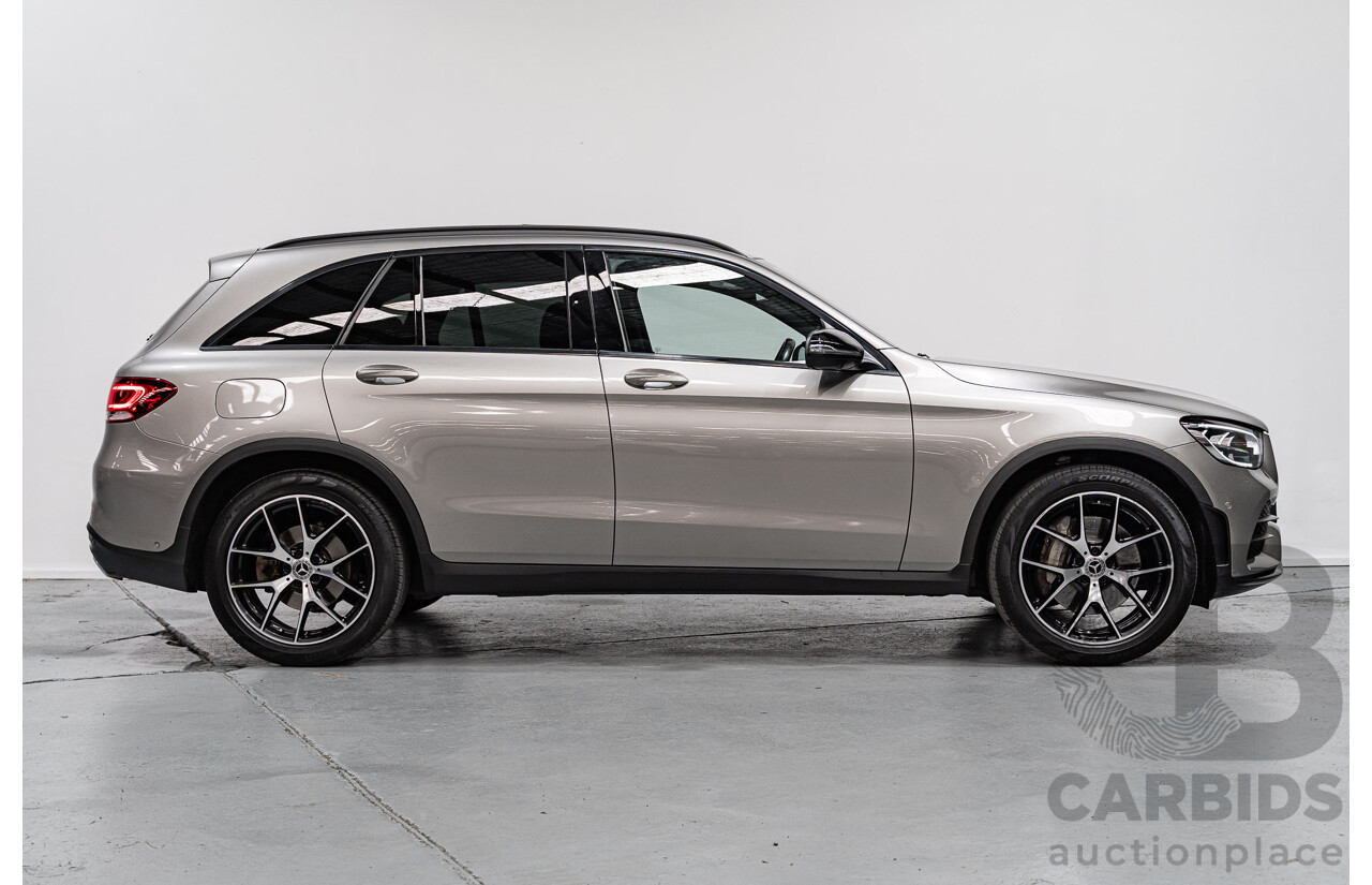 06/2020 Mercedes Benz GLC200 AMG Line X253 MY20.5 4D Wagon Mojave Silver Metallic Turbo 2.0L