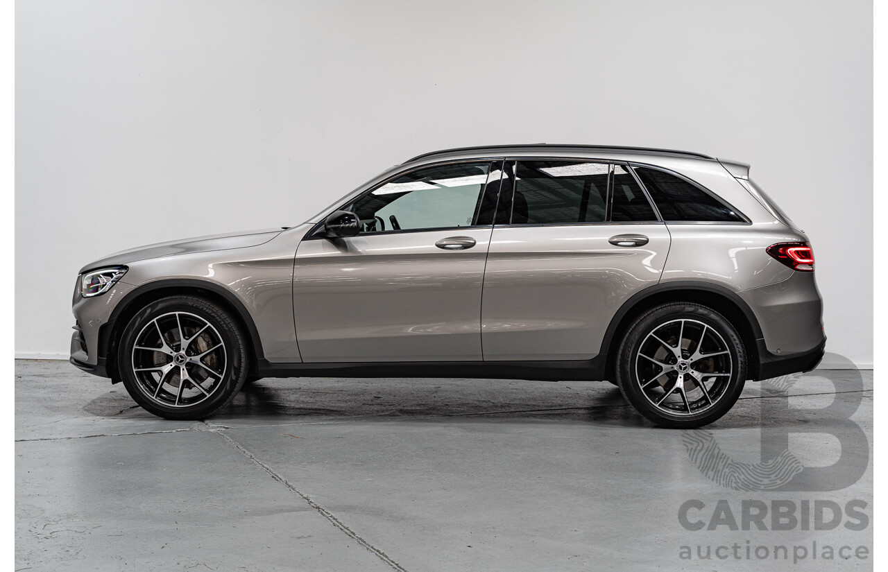 06/2020 Mercedes Benz GLC200 AMG Line X253 MY20.5 4D Wagon Mojave Silver Metallic Turbo 2.0L