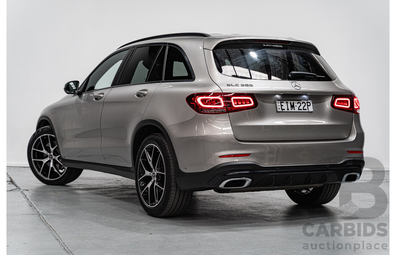 06/2020 Mercedes Benz GLC200 AMG Line X253 MY20.5 4D Wagon Mojave Silver Metallic Turbo 2.0L