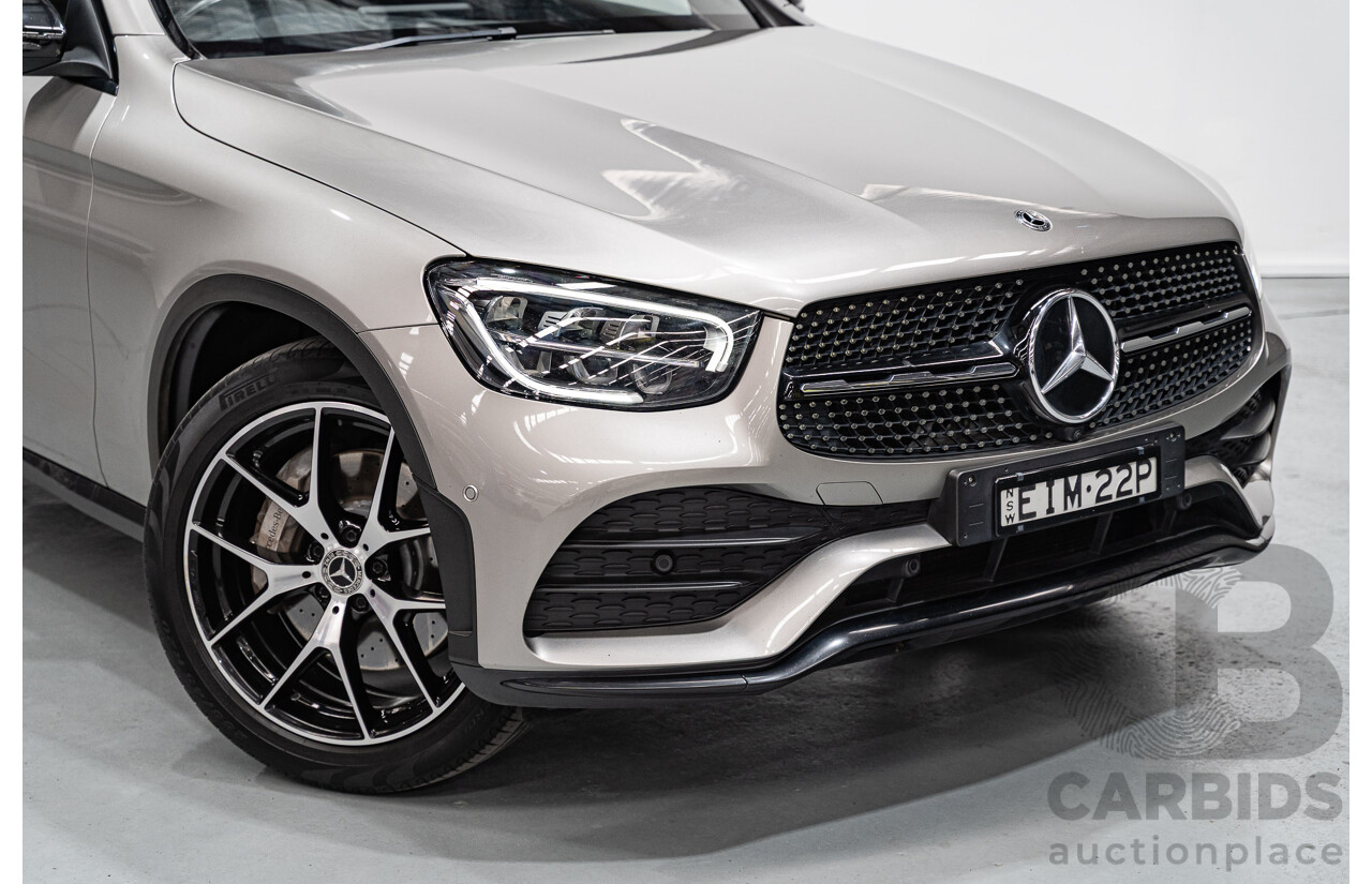 06/2020 Mercedes Benz GLC200 AMG Line X253 MY20.5 4D Wagon Mojave Silver Metallic Turbo 2.0L