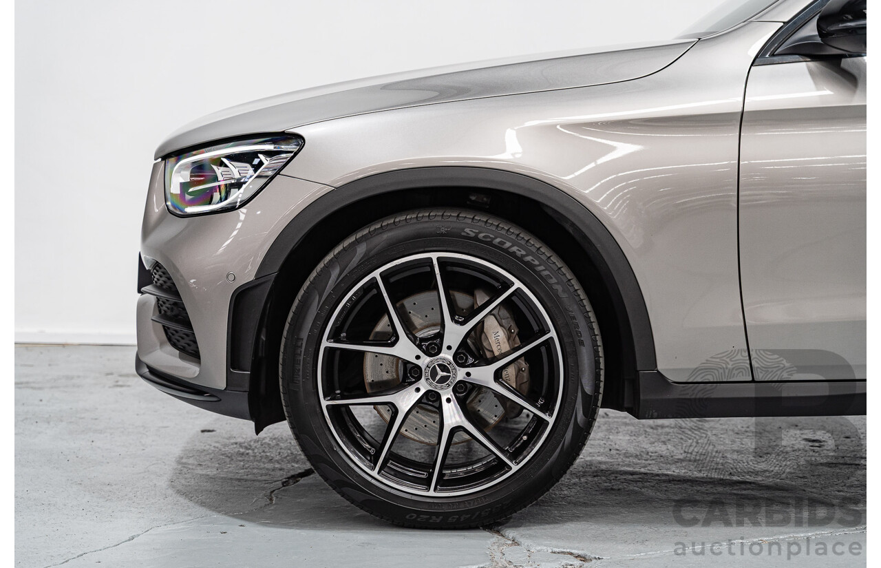 06/2020 Mercedes Benz GLC200 AMG Line X253 MY20.5 4D Wagon Mojave Silver Metallic Turbo 2.0L