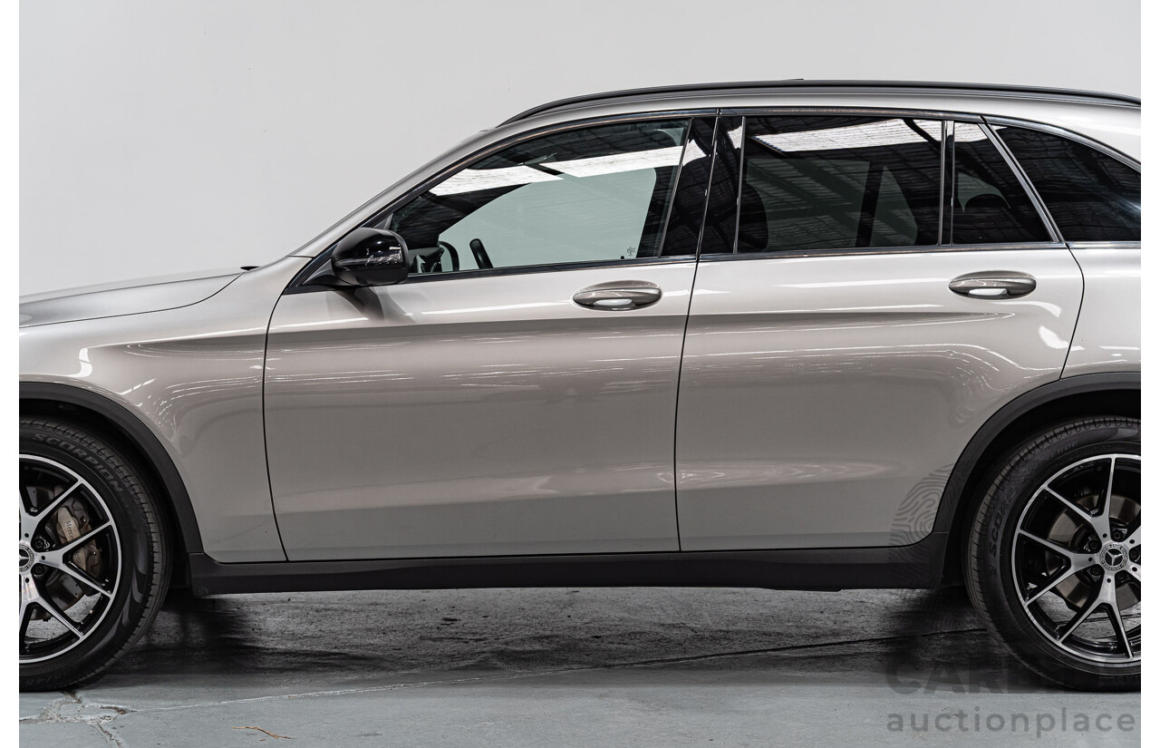 06/2020 Mercedes Benz GLC200 AMG Line X253 MY20.5 4D Wagon Mojave Silver Metallic Turbo 2.0L