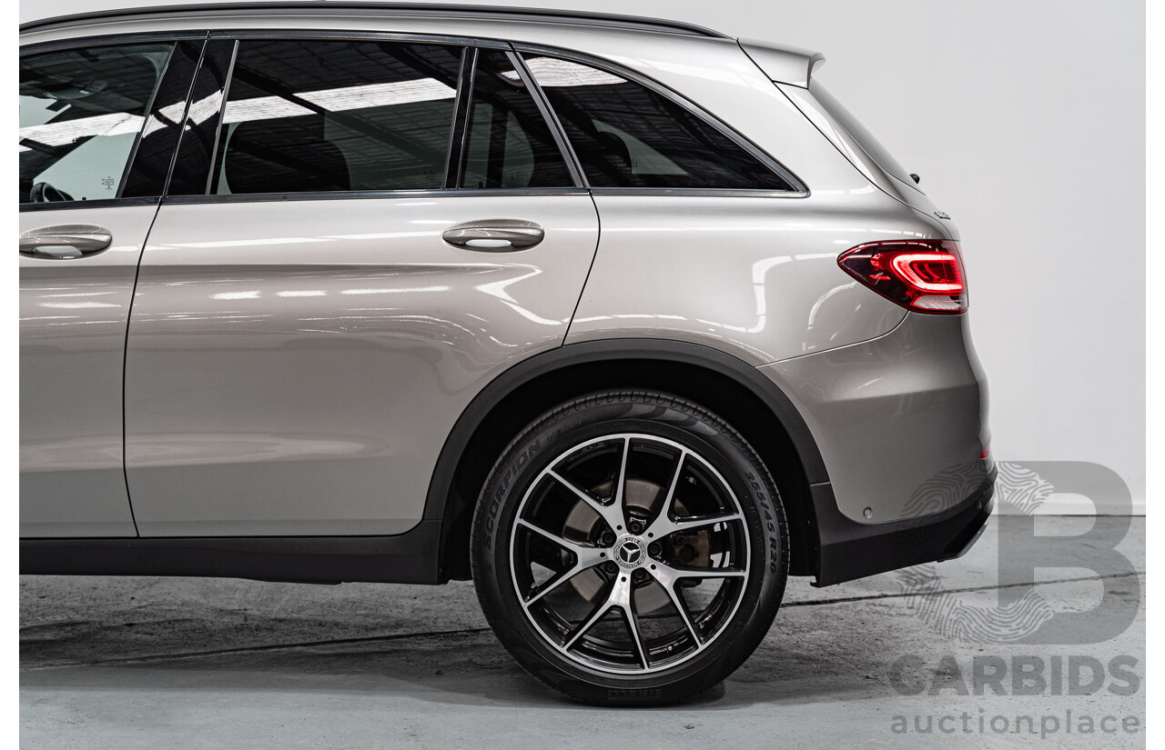 06/2020 Mercedes Benz GLC200 AMG Line X253 MY20.5 4D Wagon Mojave Silver Metallic Turbo 2.0L