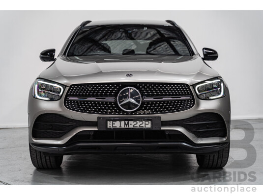 06/2020 Mercedes Benz GLC200 AMG Line X253 MY20.5 4D Wagon Mojave Silver Metallic Turbo 2.0L