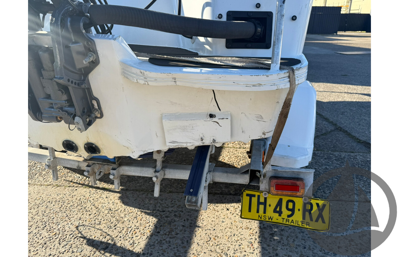 NO RESERVE INSURANCE - 2008 Quintrex 440 Cruiseabout, Yamaha 40HP