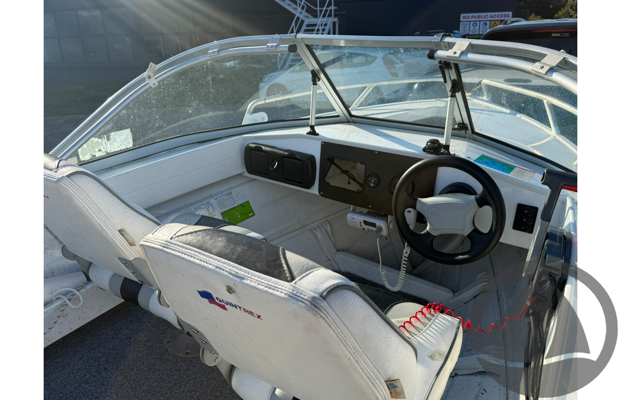 NO RESERVE INSURANCE - 2008 Quintrex 440 Cruiseabout, Yamaha 40HP