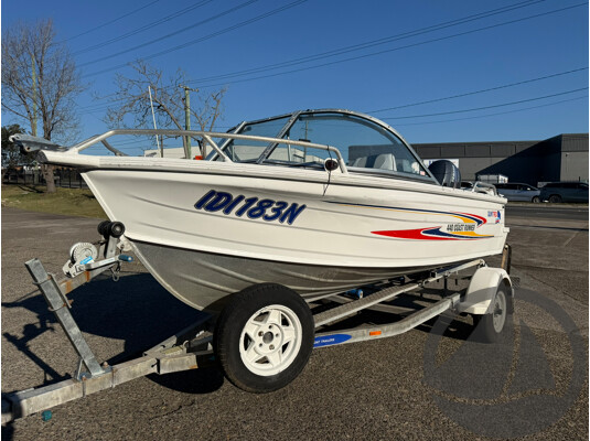 NO RESERVE INSURANCE - 2008 Quintrex 440 Cruiseabout, Yamaha 40HP