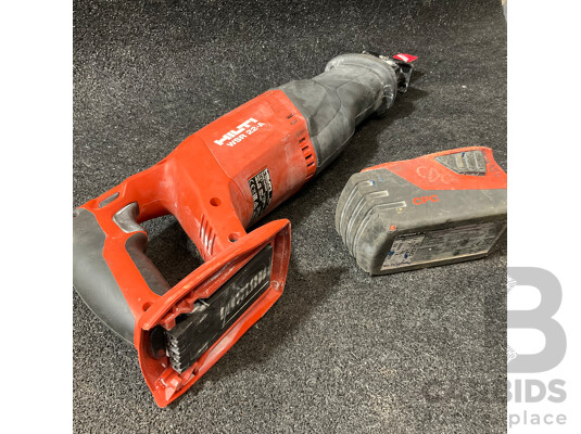 HILTI 22V Recipricating Saw (WSR 22-A) with 5.2Ah Battery