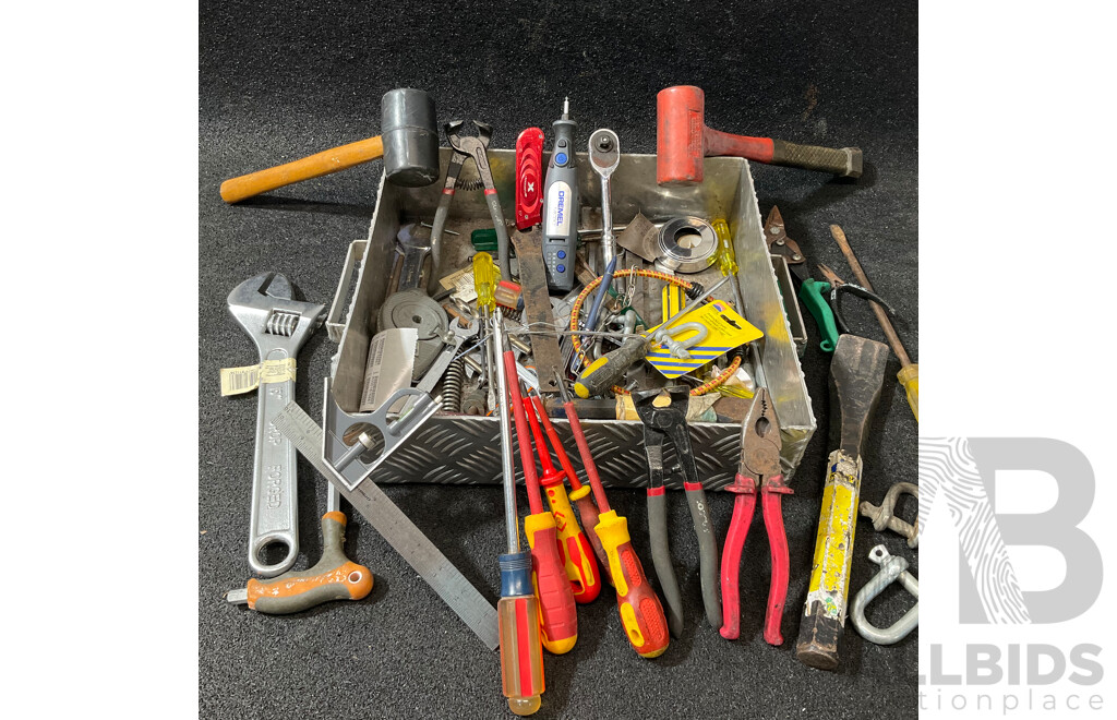 DREMEL (8050) Rotary Tool and Assorted Hand Tools