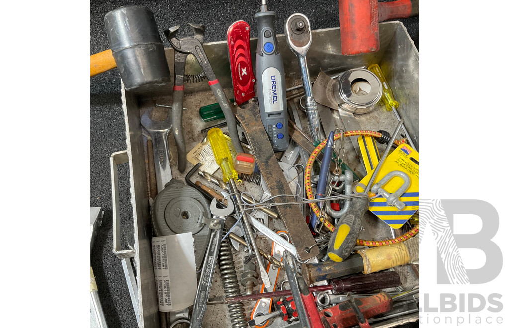 DREMEL (8050) Rotary Tool and Assorted Hand Tools