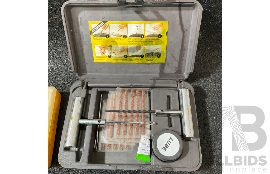 Assorted Household, Automotive and Electrical Tools and Repair Items, Including KLEIN TOOL Digital Multimeter, CRAFTRIGHT Socket Set and Others - Lot 9