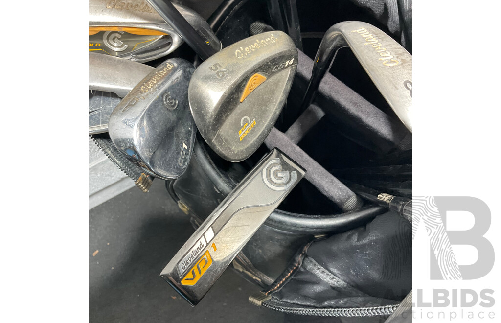 Golf Clubs with Carry Bag & Other