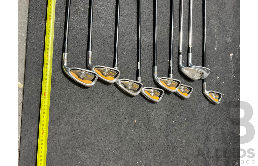 Golf Clubs with Carry Bag & Other