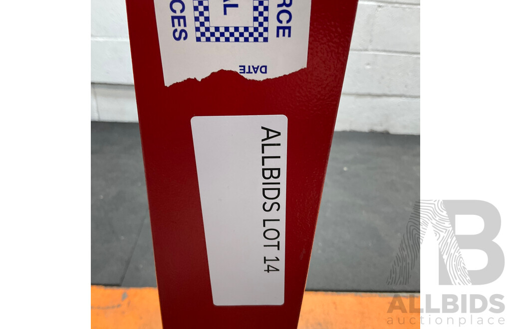 Red Hydraulic Workshop Press