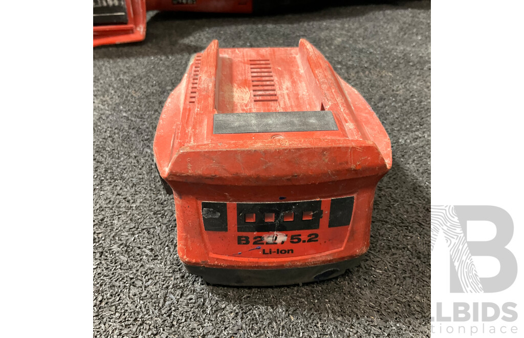 HILTI 22V Recipricating Saw (WSR 22-A) with 5.2Ah Battery