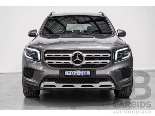 10/2020 Mercedes-Benz GLB 250 4Matic (AWD) X247 MY20.5 4D Wagon Mountain Grey Metallic Turbo 2.0L - 7-Seater