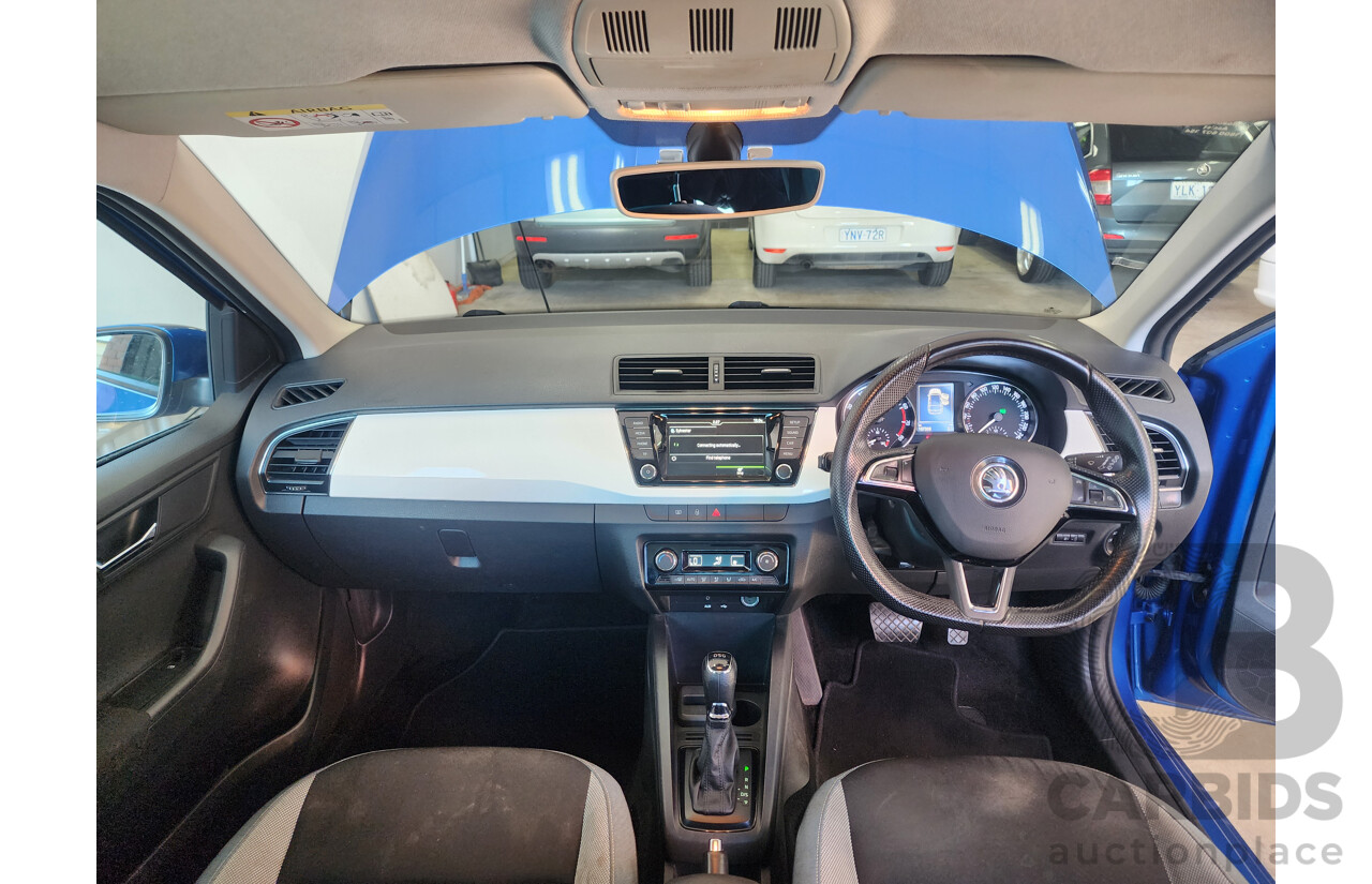 03/2016 Skoda Fabia 81 TSI NJ 5d Hatchback Blue 1.2L