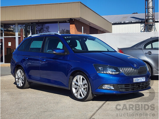 03/2016 Skoda Fabia 81 TSI NJ 5d Hatchback Blue 1.2L