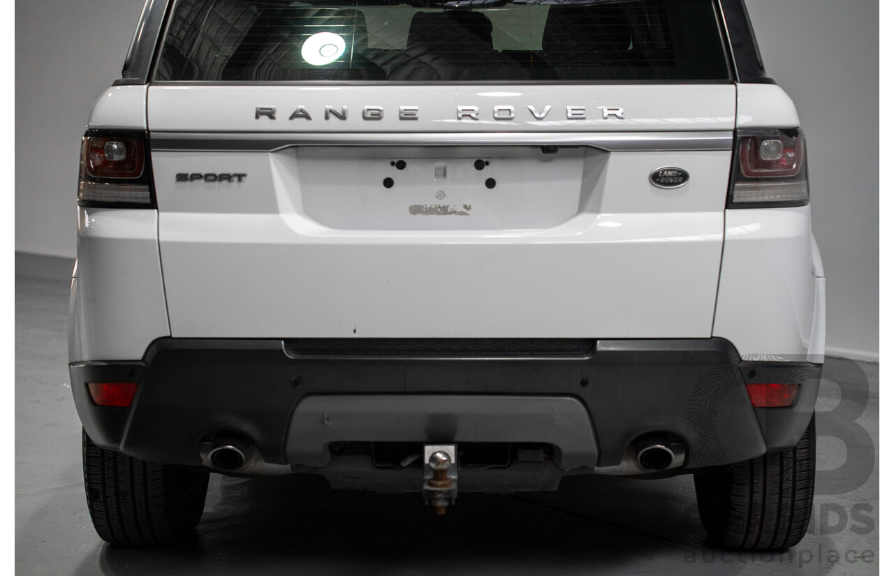 01/2015 Land Rover Range Rover Sport TDV6 SE (AWD) L494 MY15 4d Wagon Fuji White Twin Turbo Diesel 3.0L