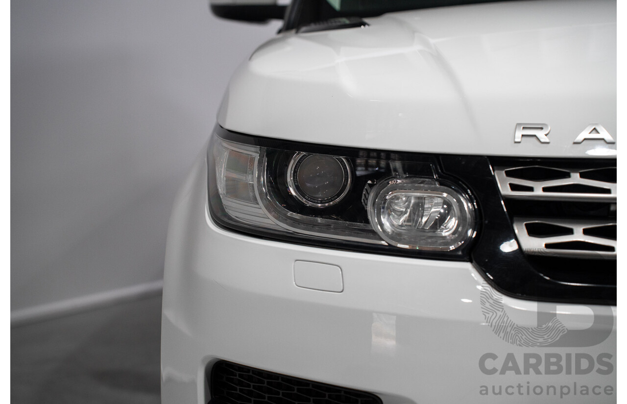 01/2015 Land Rover Range Rover Sport TDV6 SE (AWD) L494 MY15 4d Wagon Fuji White Twin Turbo Diesel 3.0L