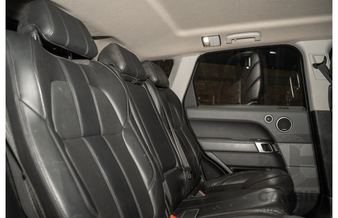 01/2015 Land Rover Range Rover Sport TDV6 SE (AWD) L494 MY15 4d Wagon Fuji White Twin Turbo Diesel 3.0L