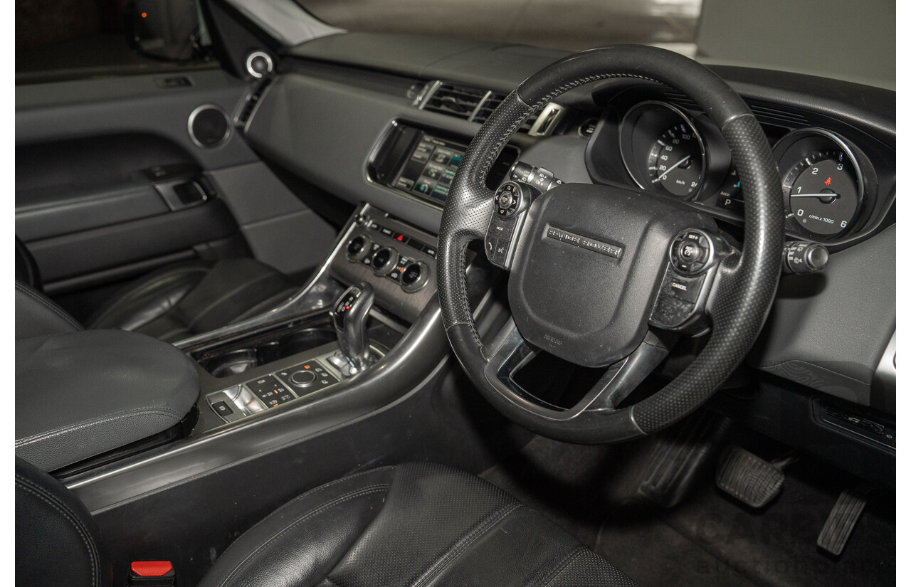 01/2015 Land Rover Range Rover Sport TDV6 SE (AWD) L494 MY15 4d Wagon Fuji White Twin Turbo Diesel 3.0L