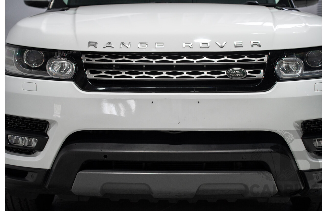 01/2015 Land Rover Range Rover Sport TDV6 SE (AWD) L494 MY15 4d Wagon Fuji White Twin Turbo Diesel 3.0L