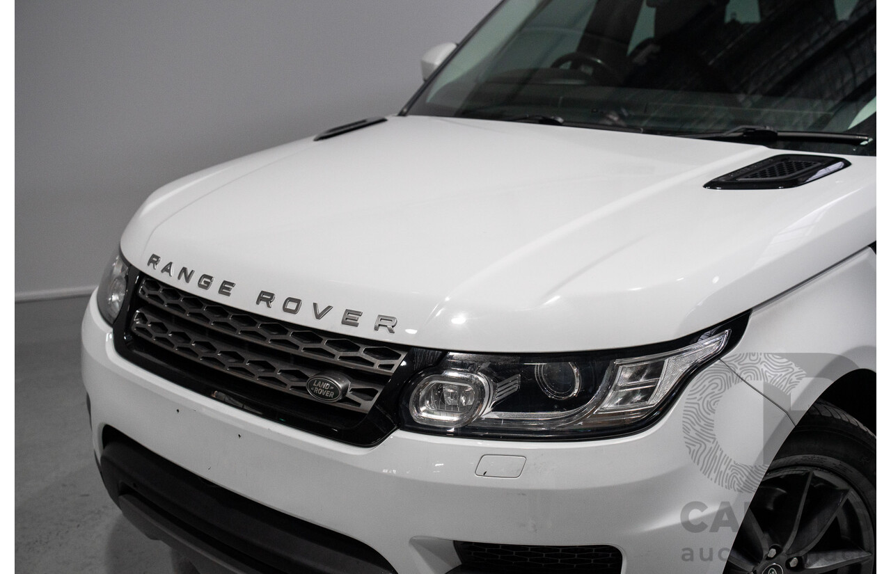 01/2015 Land Rover Range Rover Sport TDV6 SE (AWD) L494 MY15 4d Wagon Fuji White Twin Turbo Diesel 3.0L