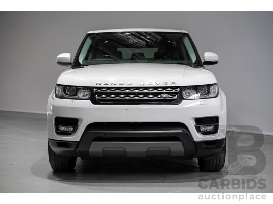 01/2015 Land Rover Range Rover Sport TDV6 SE (AWD) L494 MY15 4d Wagon Fuji White Twin Turbo Diesel 3.0L